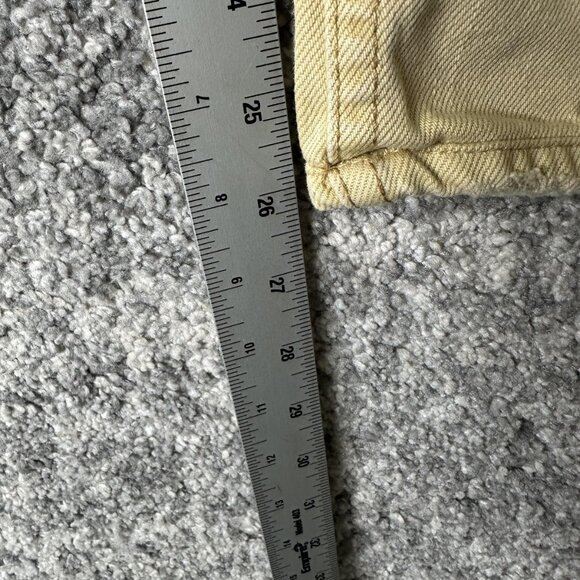 Ksubi Tsubi Jeans Mens 32 Beige Tan Slim Fit 5 Pocket Denim Pants Casual - Picture 4 of 7